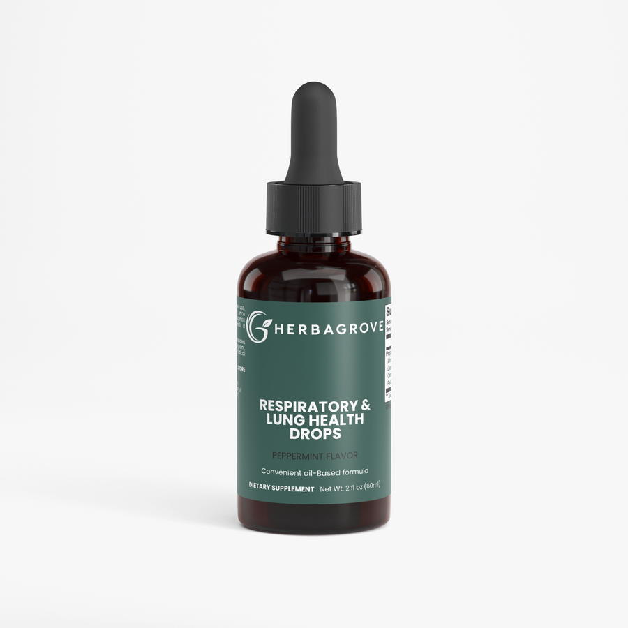 HerbaGrove Respiratory & Lung Health Drops - Healthy Aging