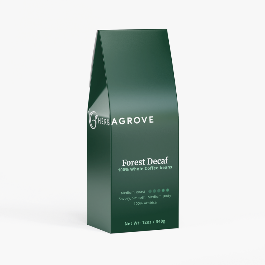 HerbaGrove Forest Decaf Coffee (Medium Roast) - Coffee, Tea & Functional Drinks