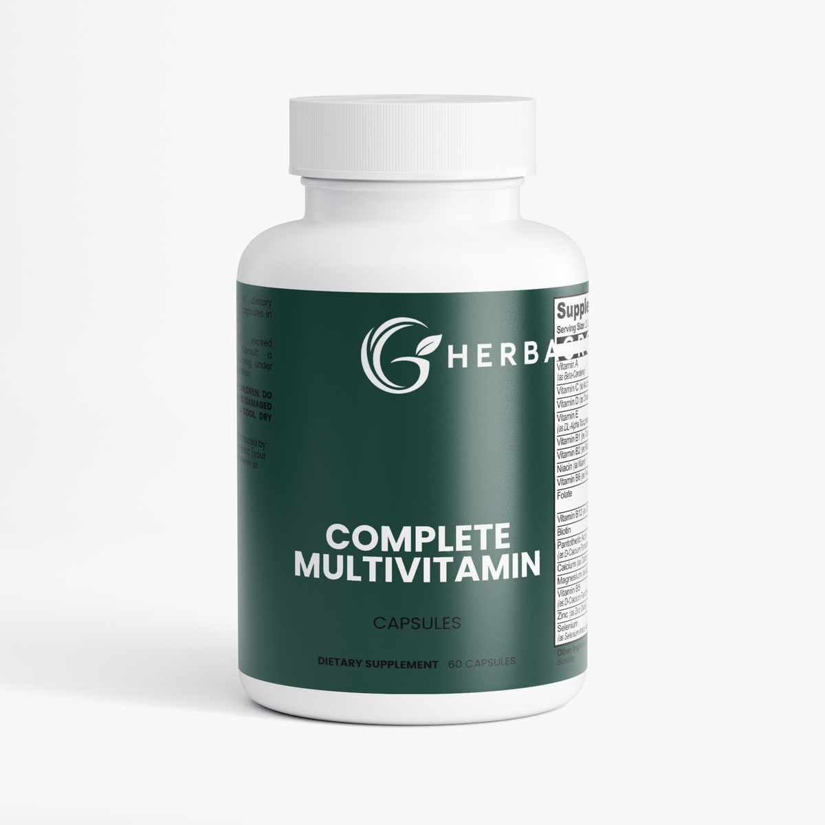 HerbaGrove Complete Multivitamin - Vitamins & Daily Health