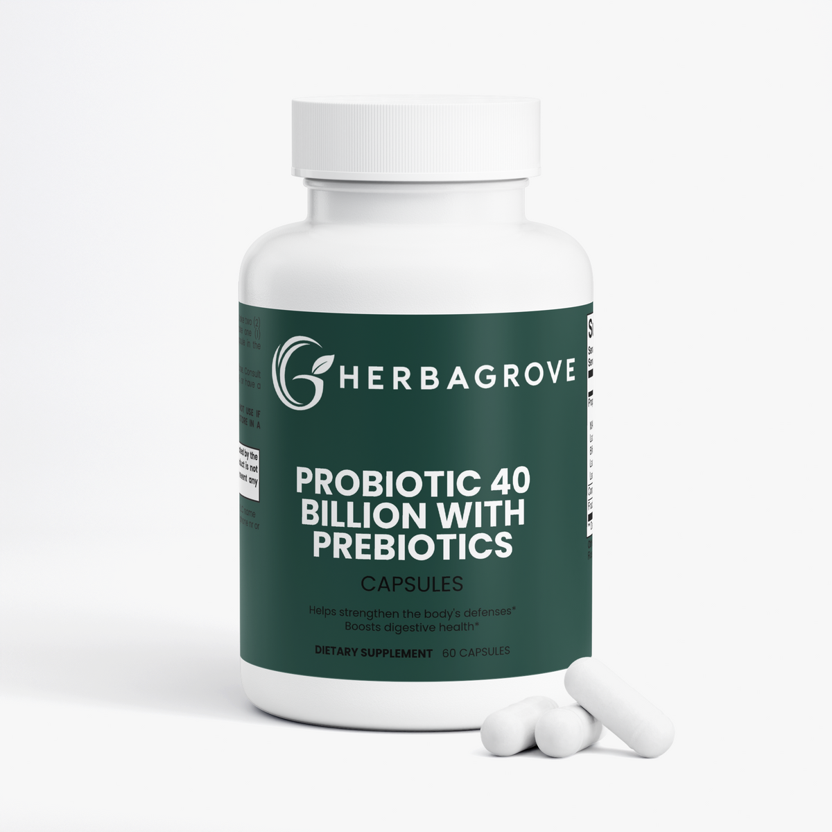 Probiotic 40 Billion with Prebiotics