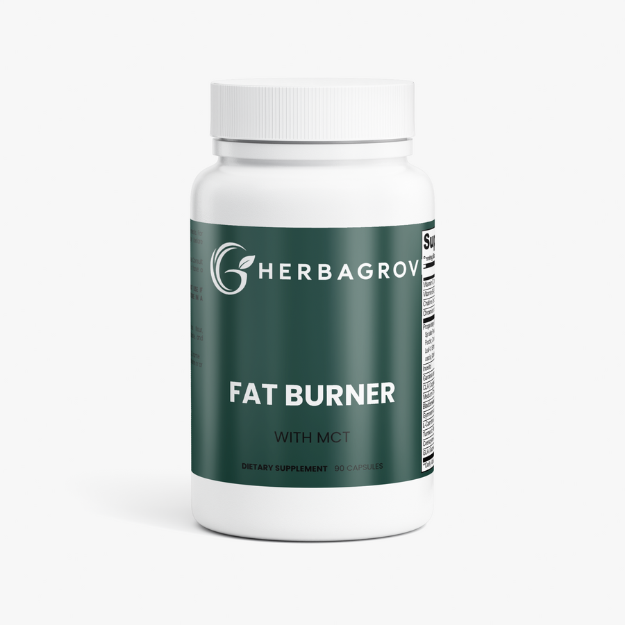 HerbaGrove Fat Burner with MCT - Metabolism & Weight