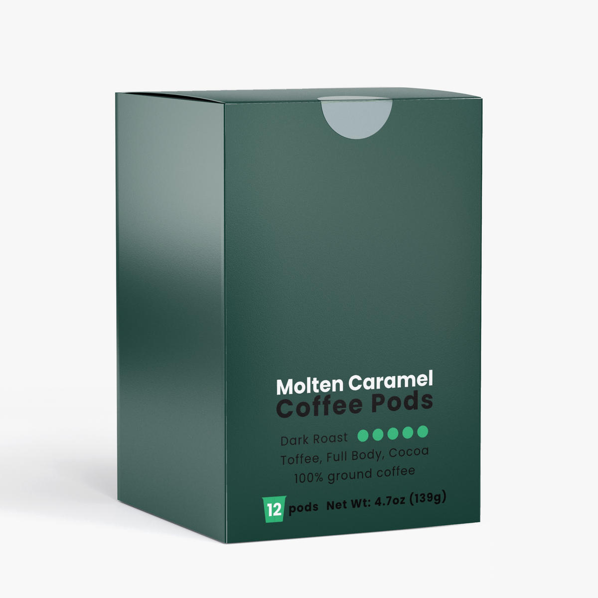 Molten Caramel Coffee Pods (Dark Roast)