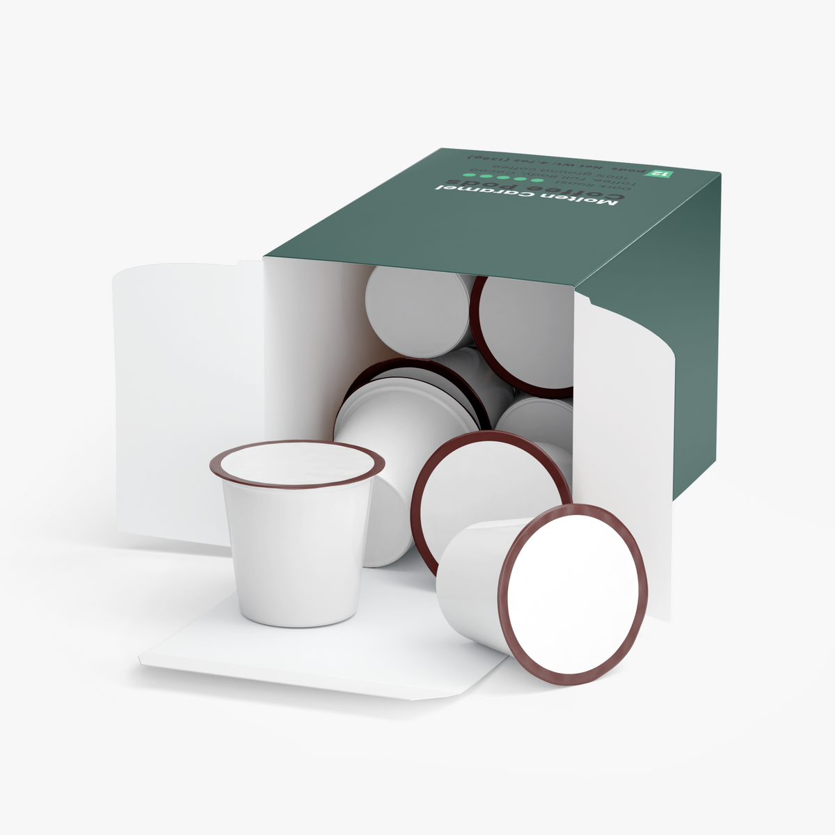 Molten Caramel Coffee Pods (Dark Roast)
