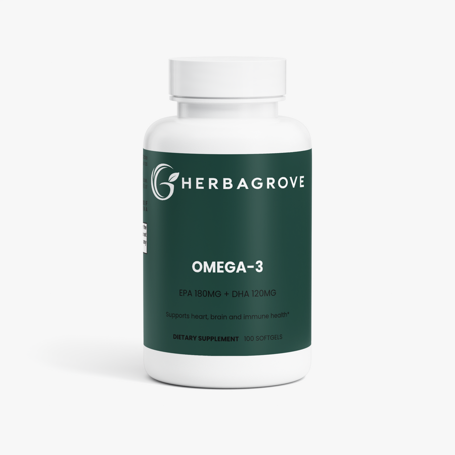 HerbaGrove Omega-3 EPA 180mg + DHA 120mg - Healthy Aging