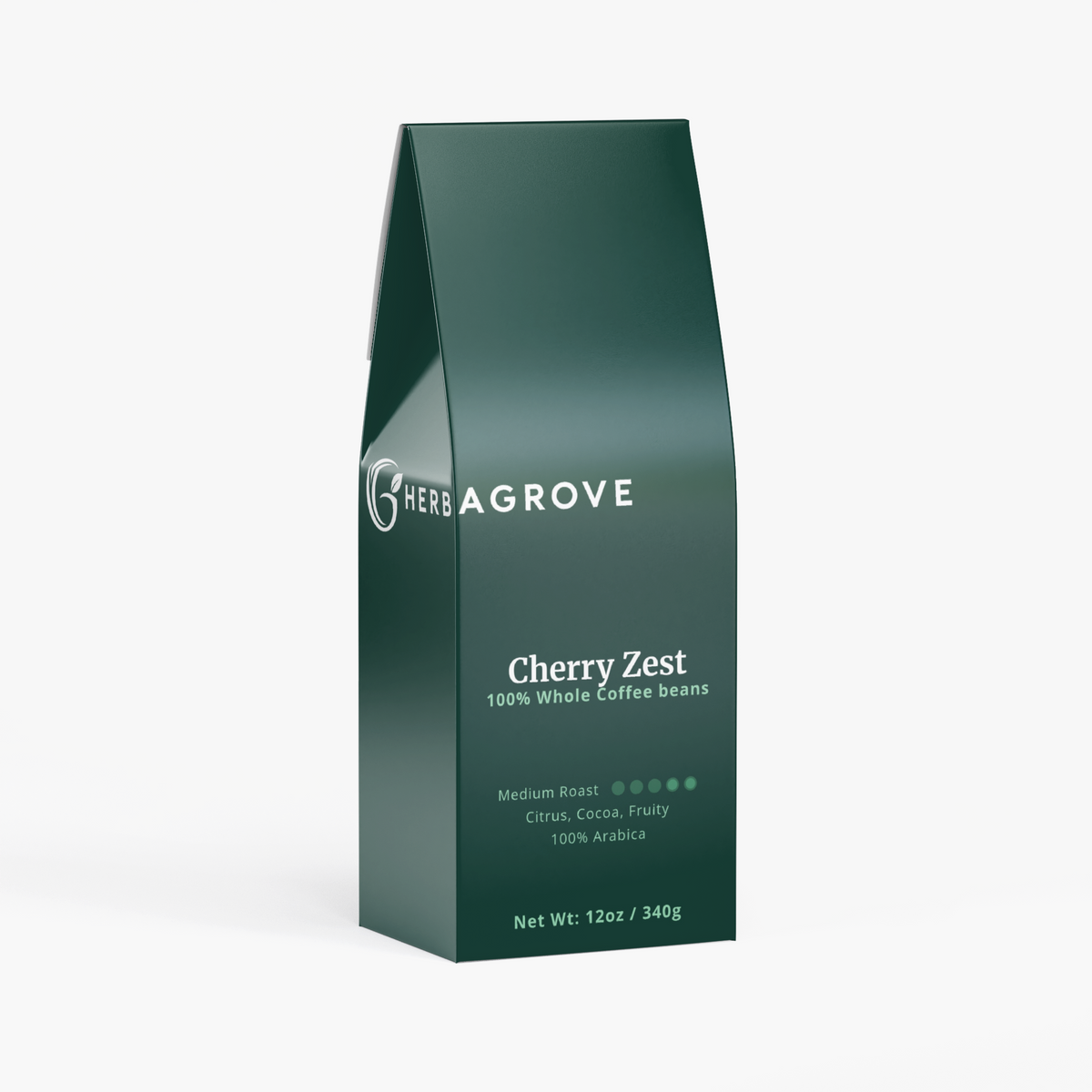 HerbaGrove Cherry Zest Coffee (Medium Roast) - Coffee, Tea & Functional Drinks