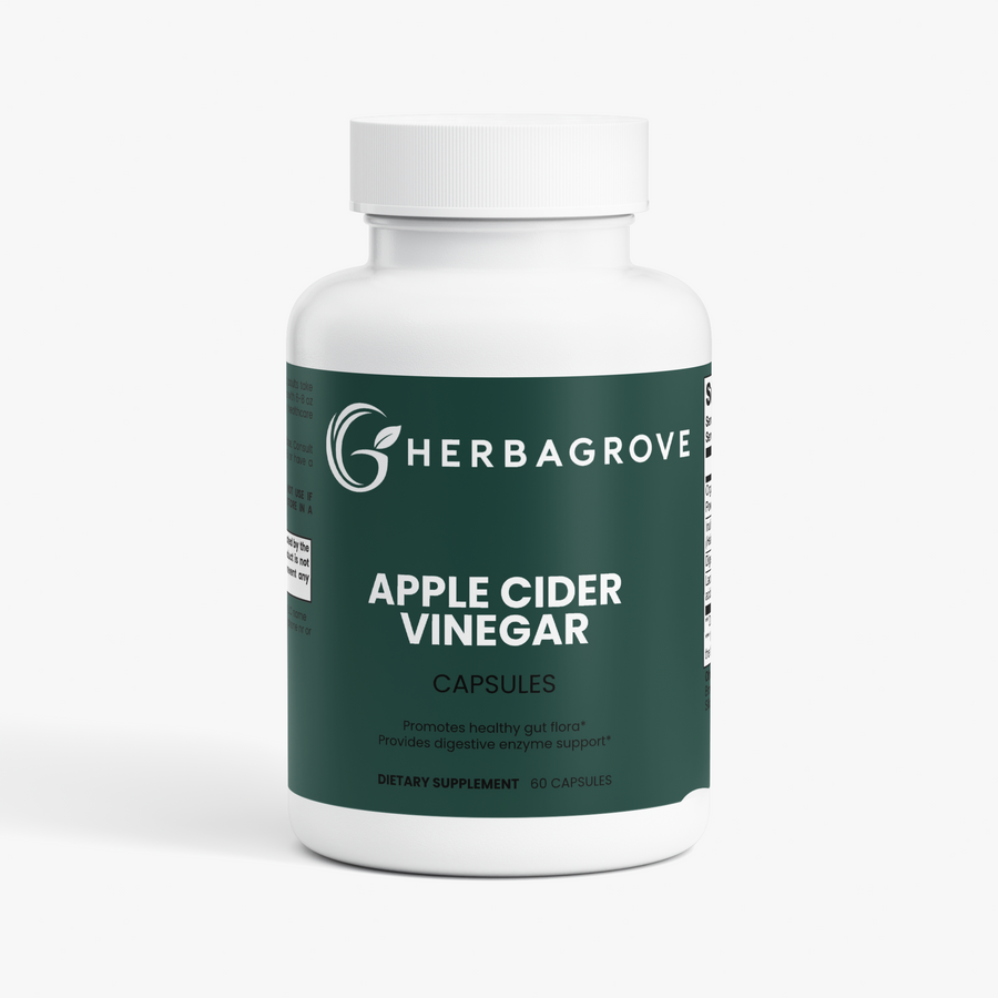 HerbaGrove Apple Cider Vinegar Capsules - Gut & Digestion