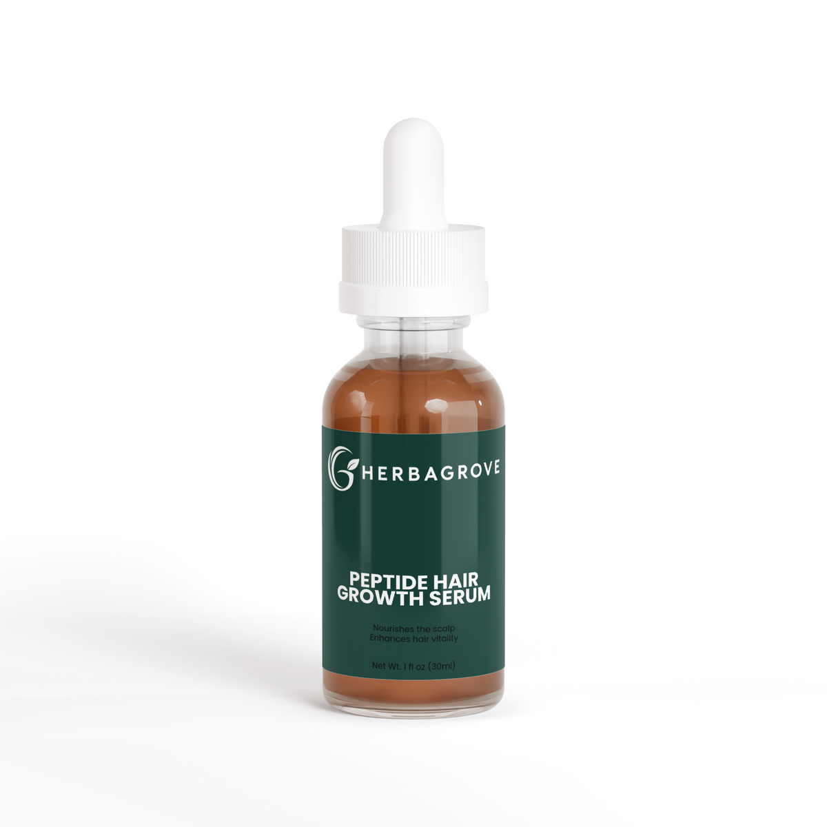 HerbaGrove Peptide Hair Growth Serum - Beauty, Hair & Skin