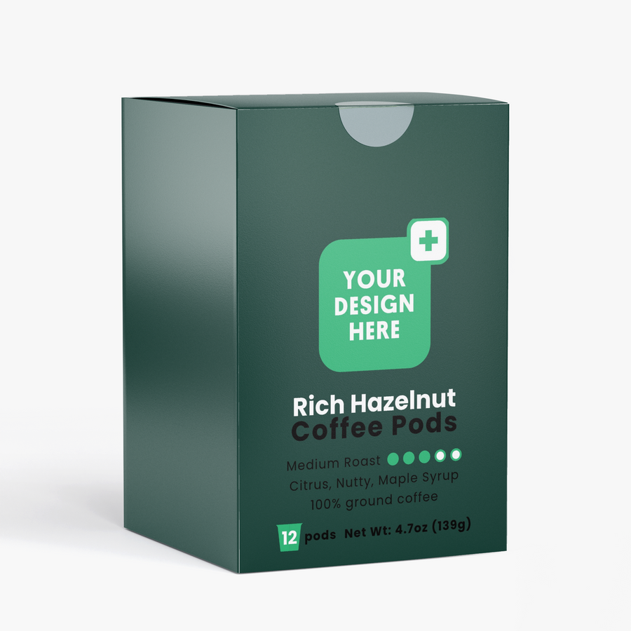 Rich Hazelnut Coffee Pods (Medium Roast)