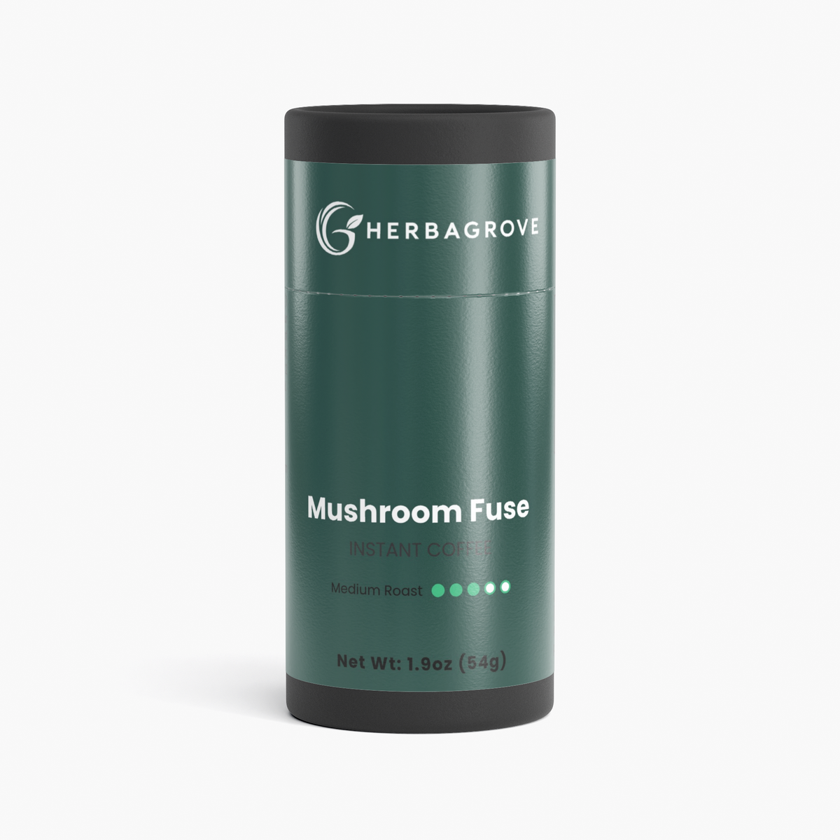 HerbaGrove Mushroom Fuse Instant Coffee (Medium Roast) - Coffee, Tea & Functional Drinks