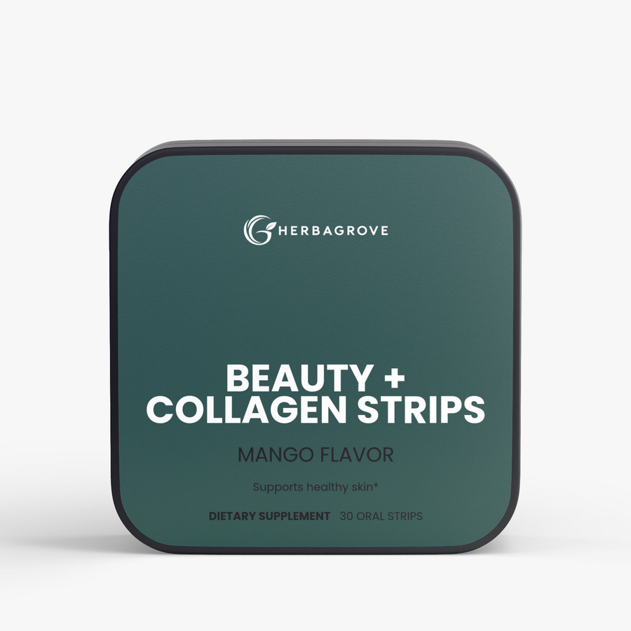 HerbaGrove Beauty + Collagen Strips - Beauty, Hair & Skin
