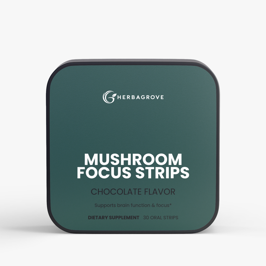 HerbaGrove Mushroom Focus Strips - Focus & Mood