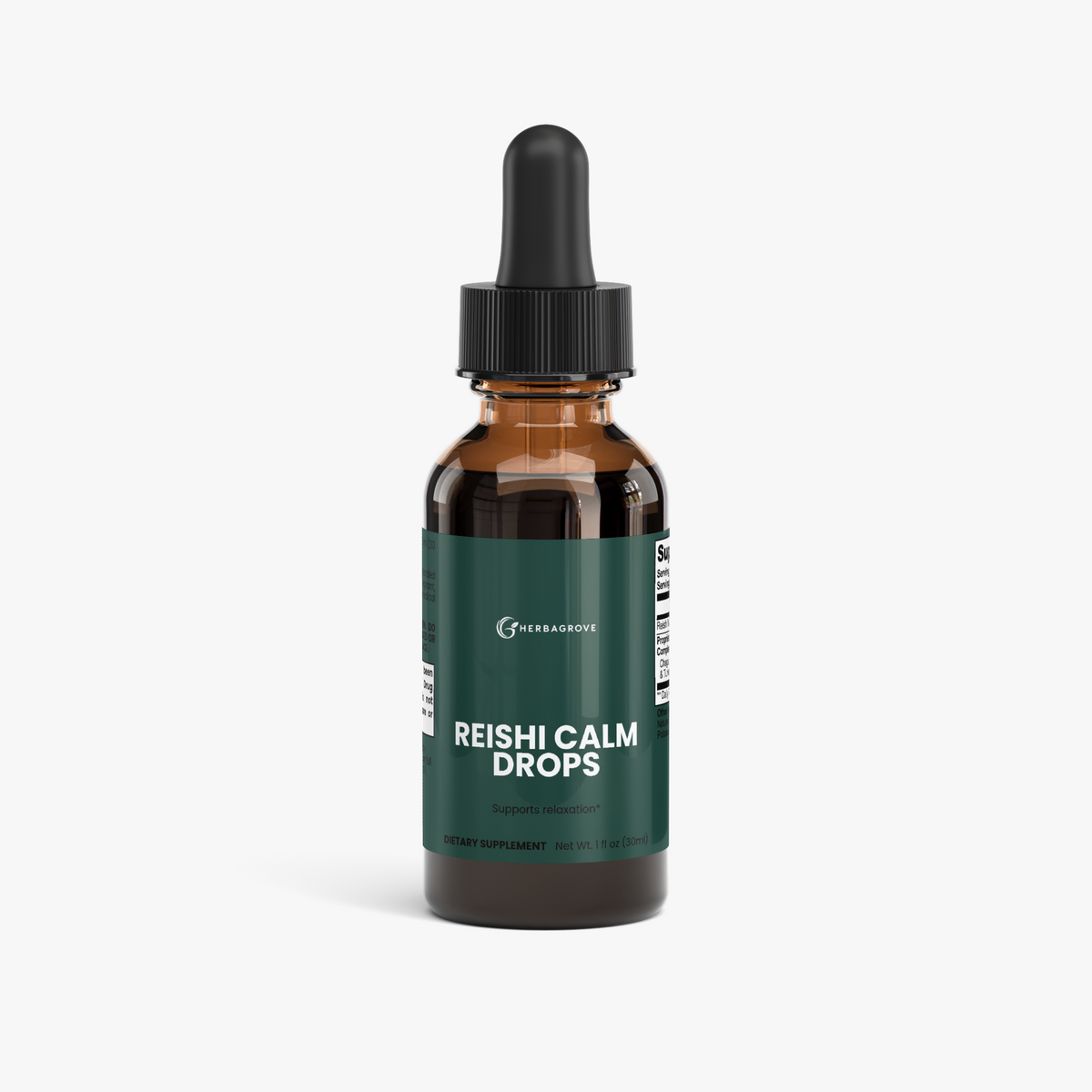 HerbaGrove Reishi Calm Drops - Sleep & Stress