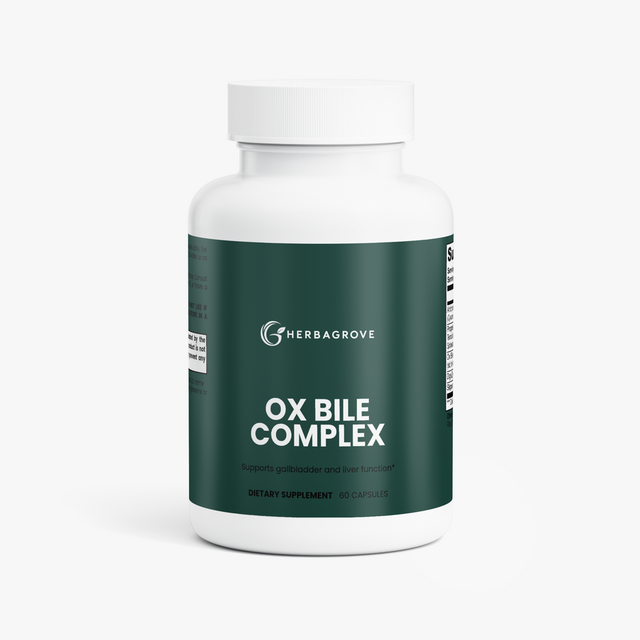 HerbaGrove Ox Bile Complex - Gut & Digestion