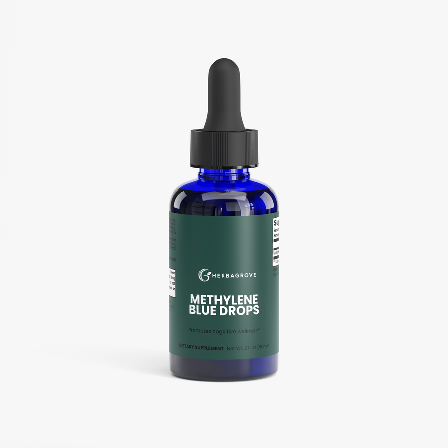 HerbaGrove Methylene Blue Drops - Vitamins & Daily Health