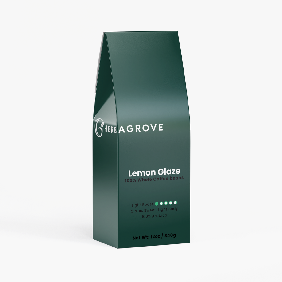 HerbaGrove Lemon Glaze Coffee (Light Roast) - Coffee, Tea & Functional Drinks