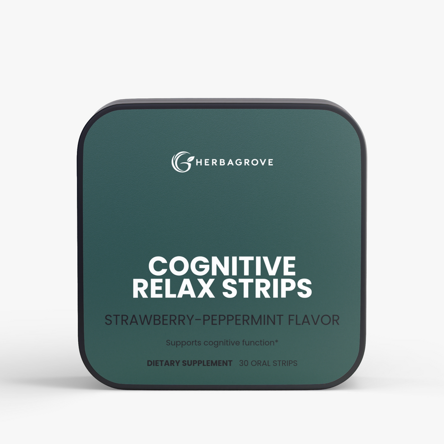HerbaGrove Cognitive Relax Strips - Sleep & Stress