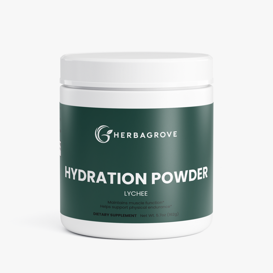 HerbaGrove Hydration Powder (Lychee) - Energy & Performance
