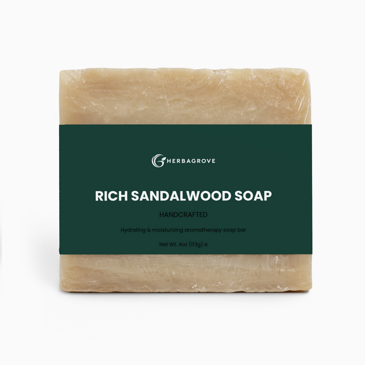 HerbaGrove Rich Sandalwood Soap - Beauty, Hair & Skin