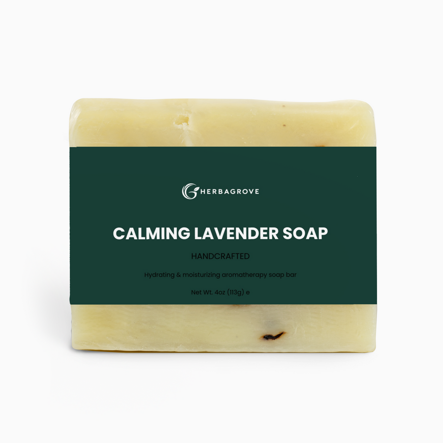 HerbaGrove Calming Lavender Soap - Beauty, Hair & Skin
