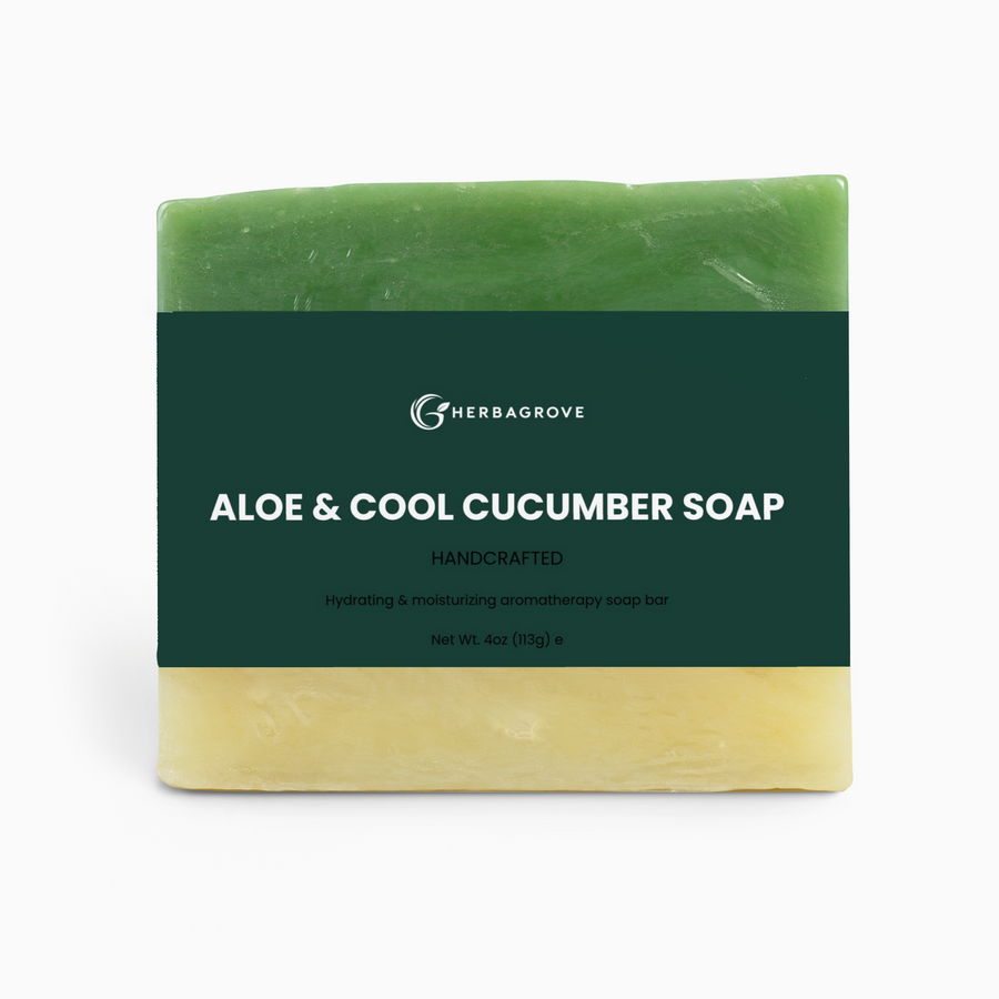 HerbaGrove Aloe & Cool Cucumber Soap - Beauty, Hair & Skin