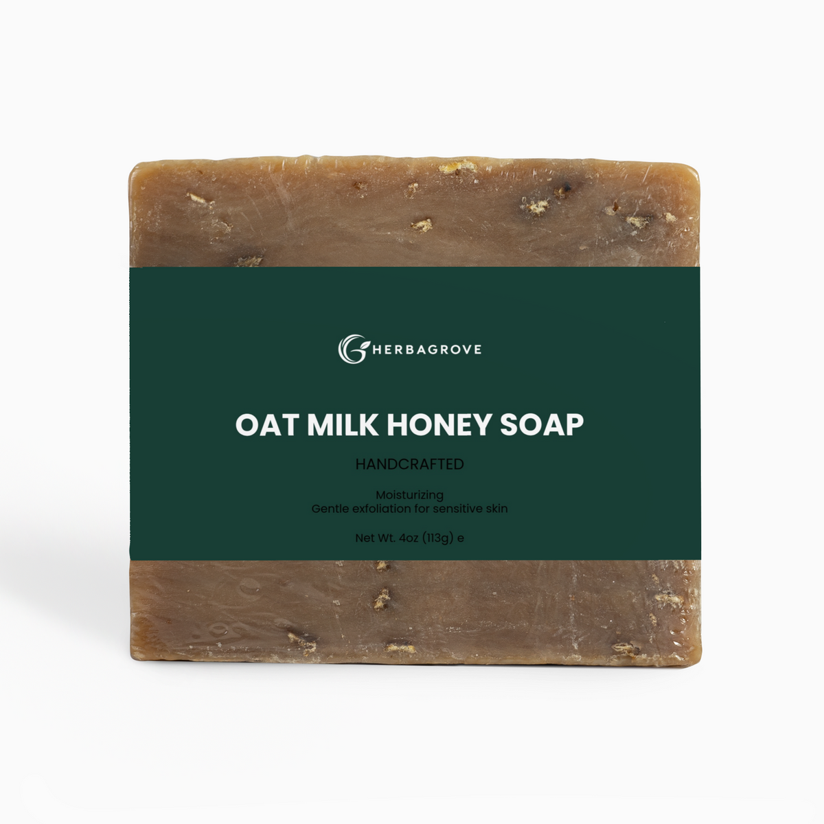 HerbaGrove Oat Milk Honey Soap - Beauty, Hair & Skin