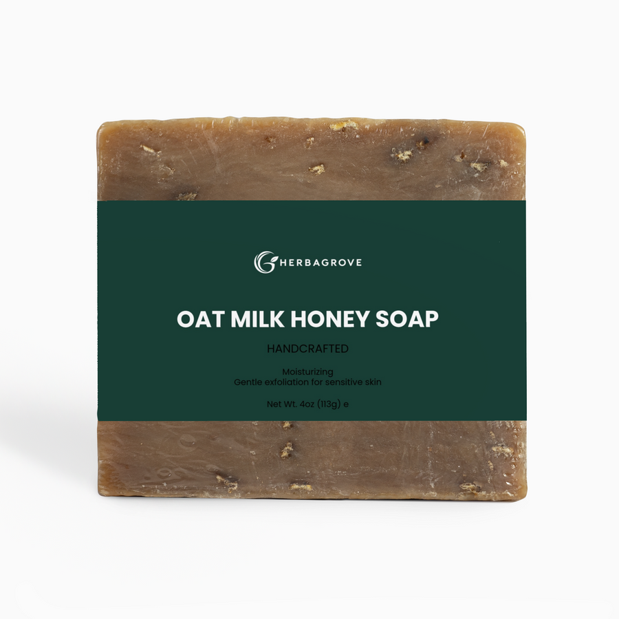 HerbaGrove Oat Milk Honey Soap - Beauty, Hair & Skin
