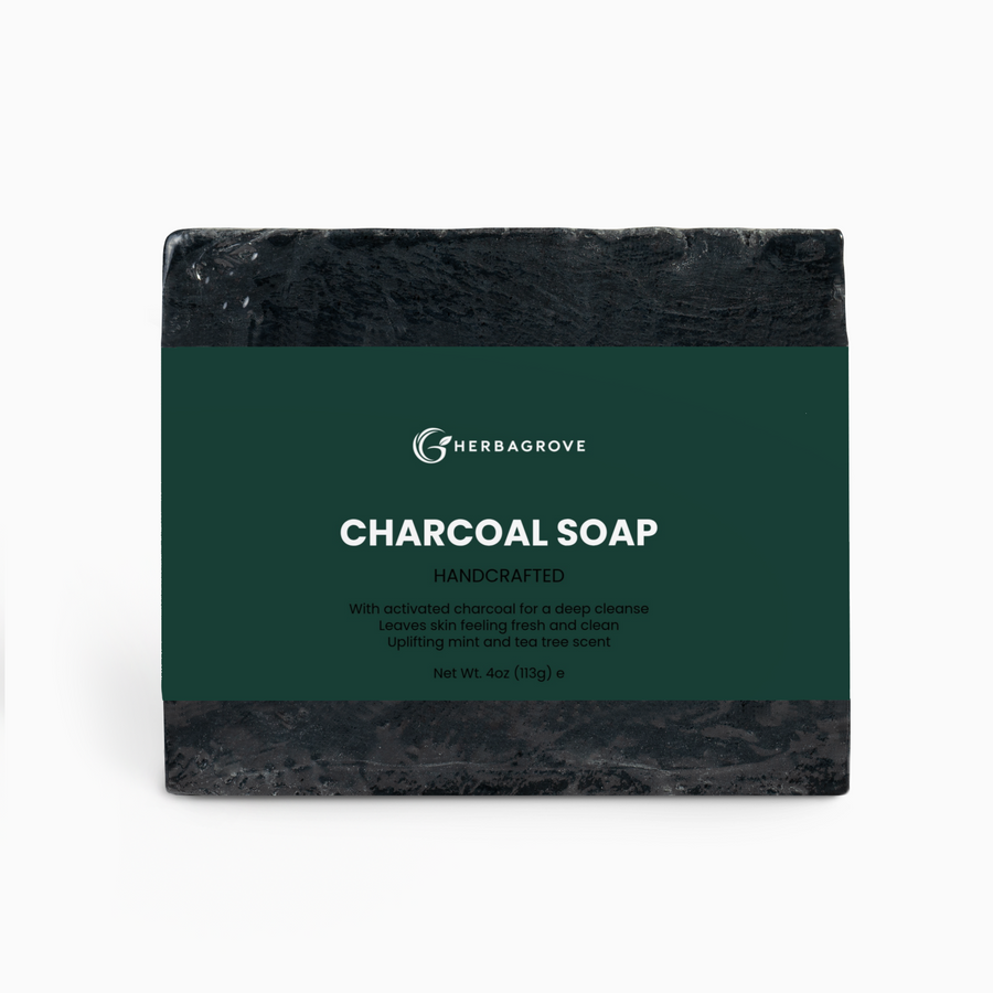 HerbaGrove Charcoal Soap - Beauty, Hair & Skin