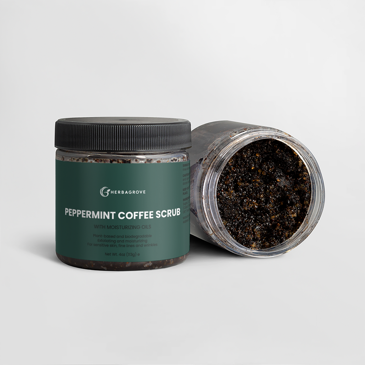 Peppermint Coffee Scrub