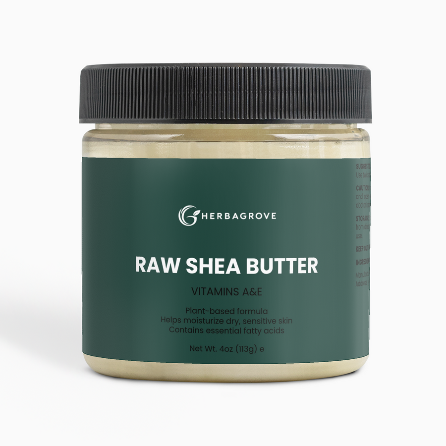 HerbaGrove Raw Shea Butter - Beauty, Hair & Skin