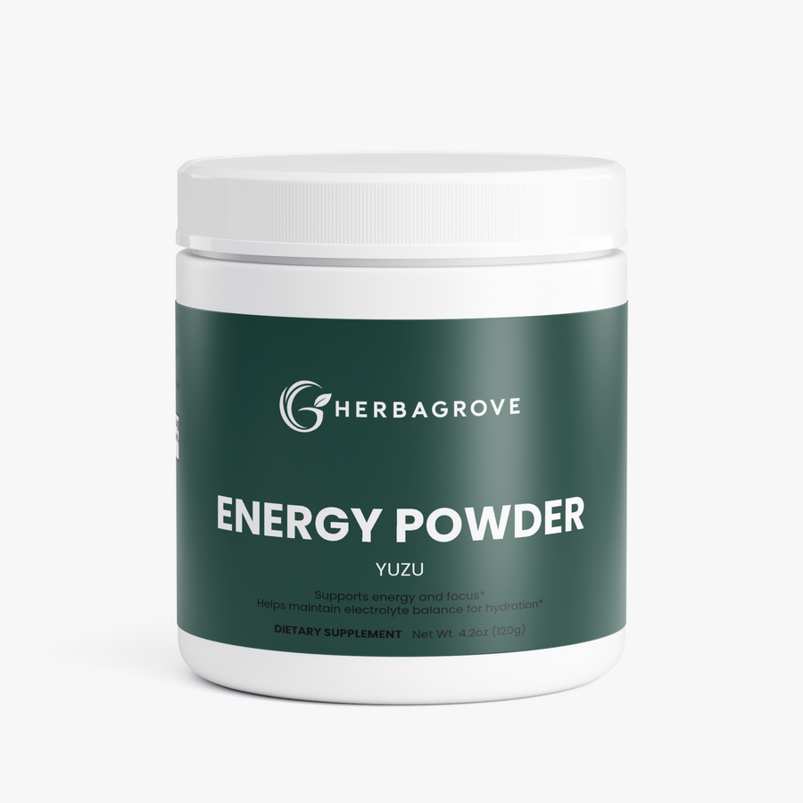HerbaGrove Energy Powder (Yuzu Flavor) - Energy & Performance