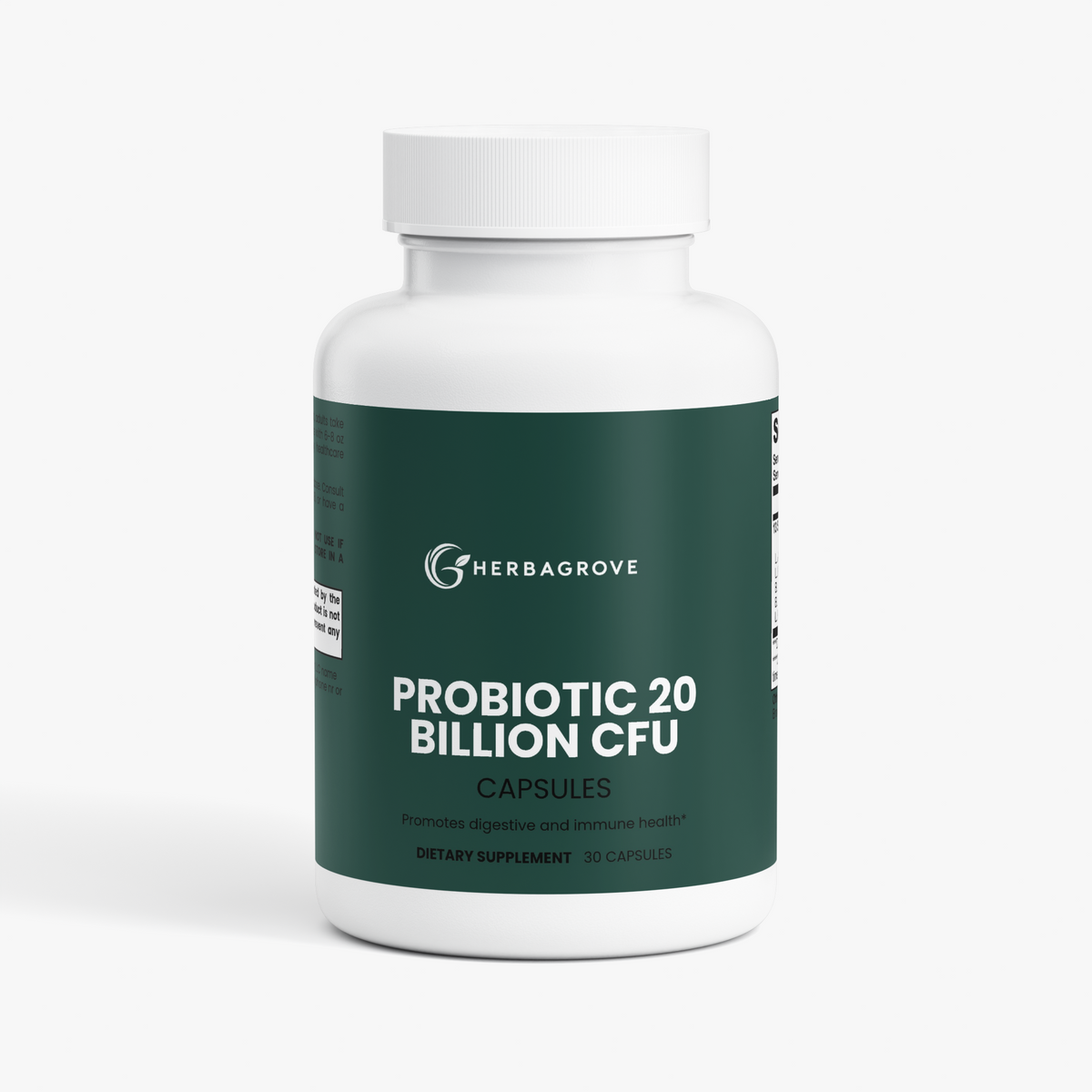 HerbaGrove Probiotic 20 Billion - Gut & Digestion