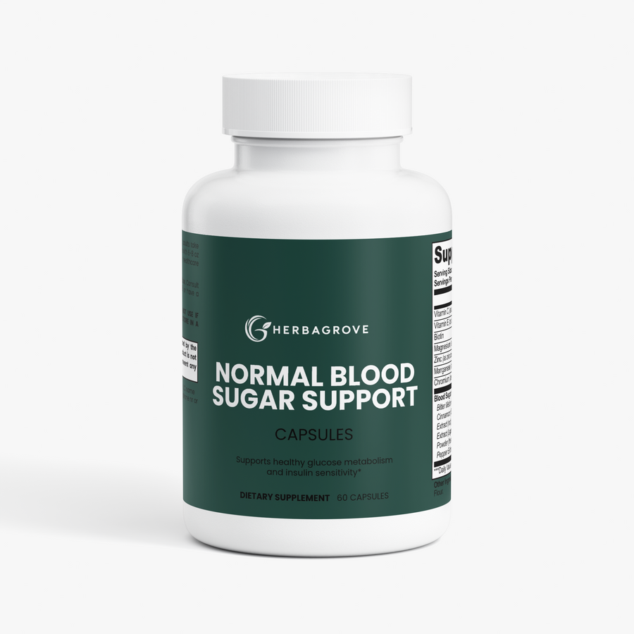 HerbaGrove Normal Blood Sugar Support - Metabolism & Weight