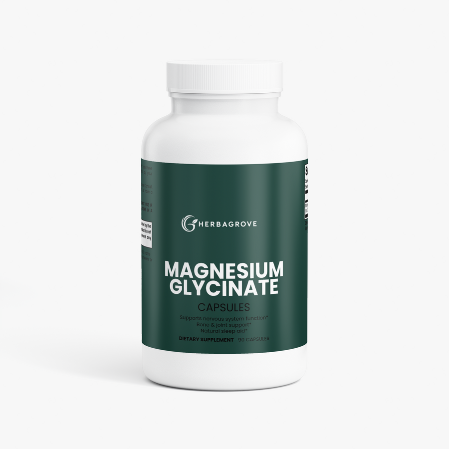 HerbaGrove Magnesium Glycinate - Vitamins & Daily Health