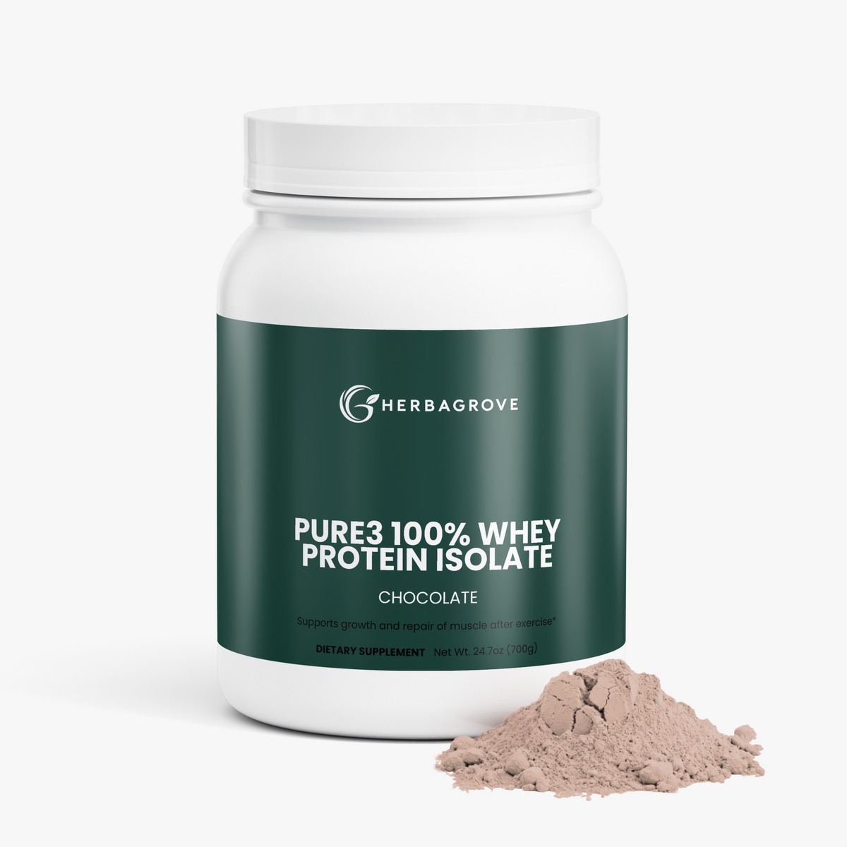Pure3 100% Whey Protein Isolate (Chocolate)