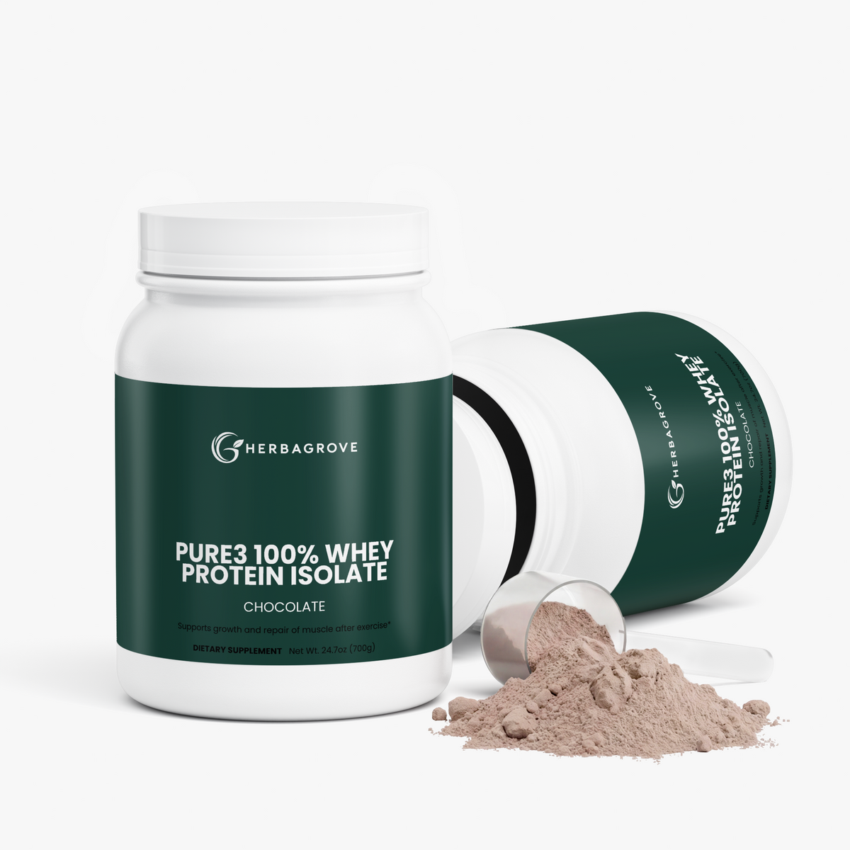 Pure3 100% Whey Protein Isolate (Chocolate)